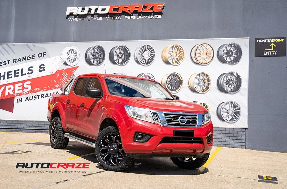 NISSAN NAVARA ASSAULT GLOSS BLACK MILLED ACCENTS